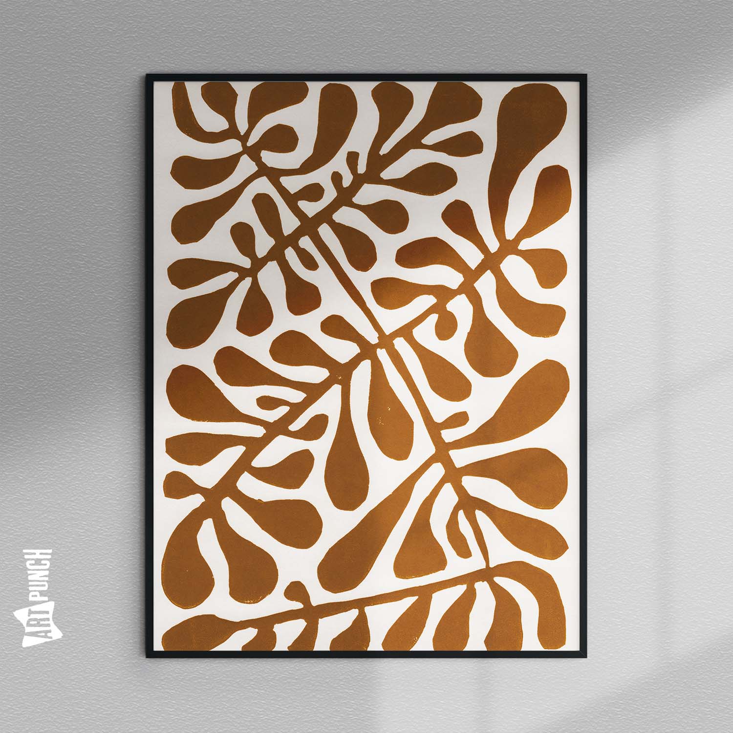 Linocut Plant