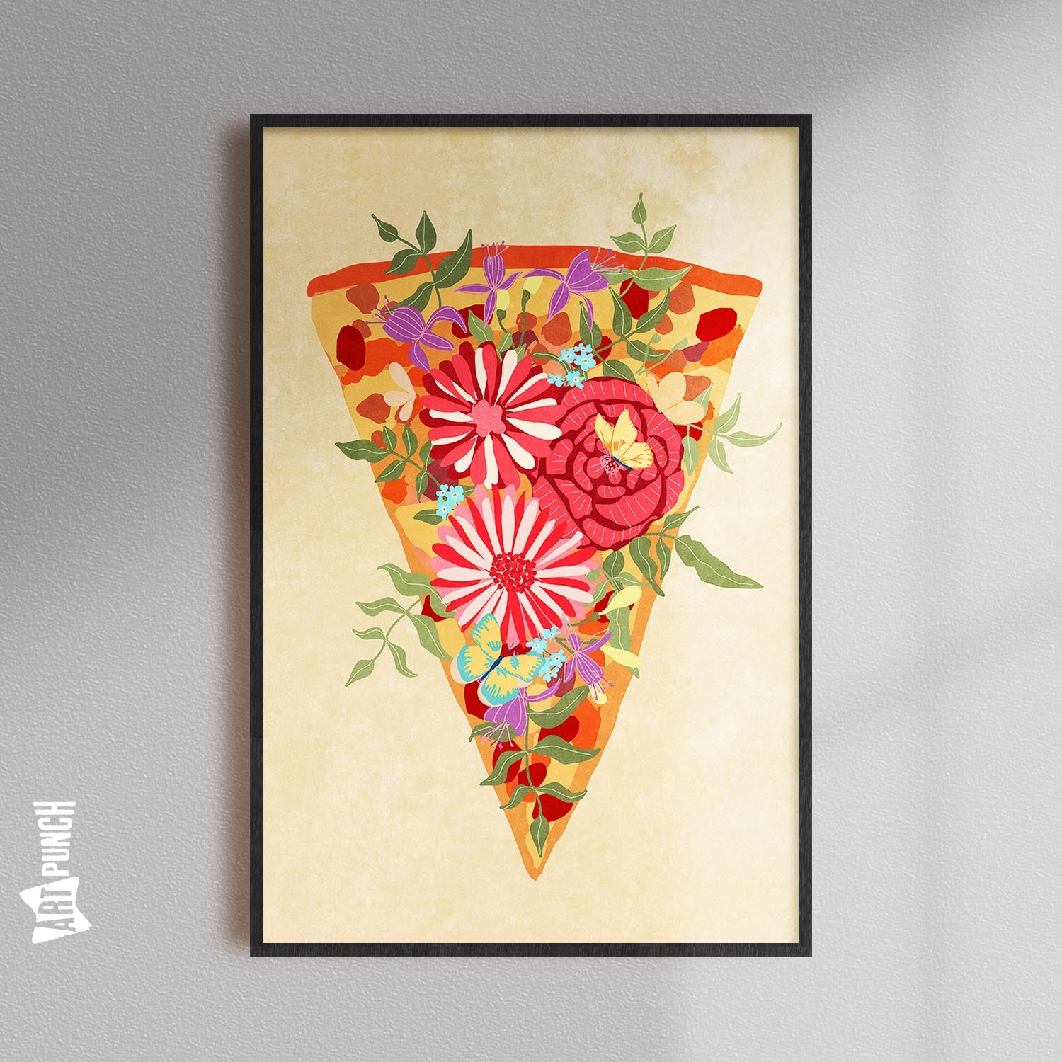 Slice of Flower Pizza