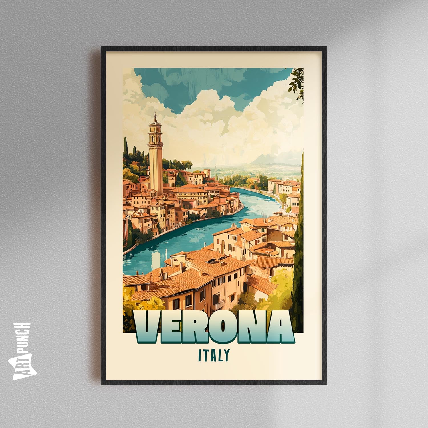 Travel Poster Verona