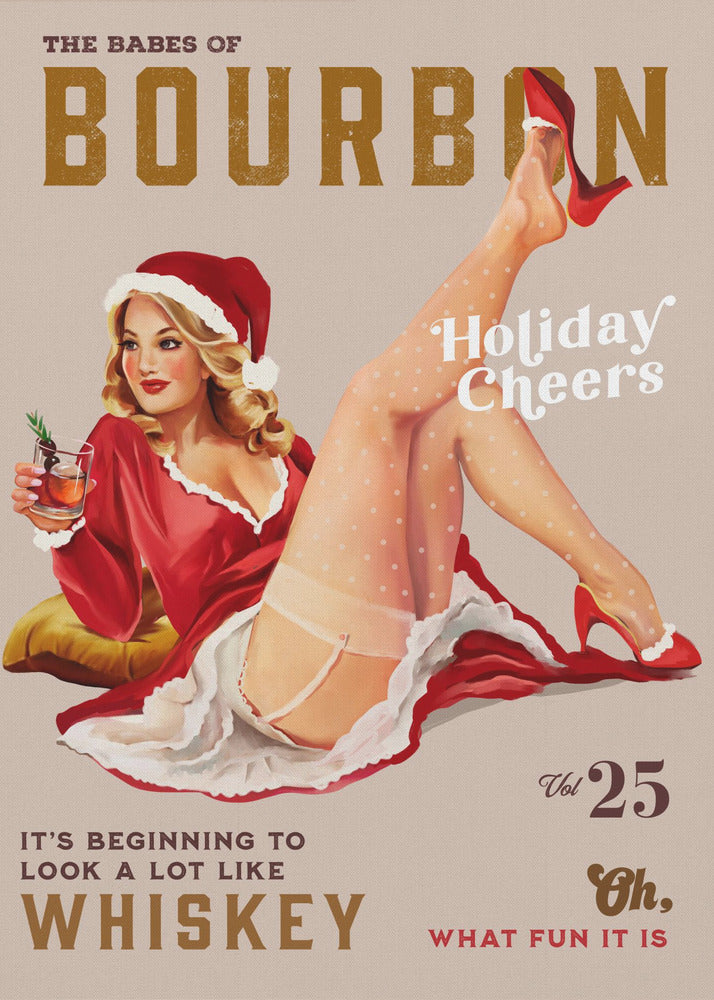 Holiday Cheers Pinup