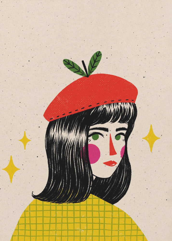 Red Apple Beret